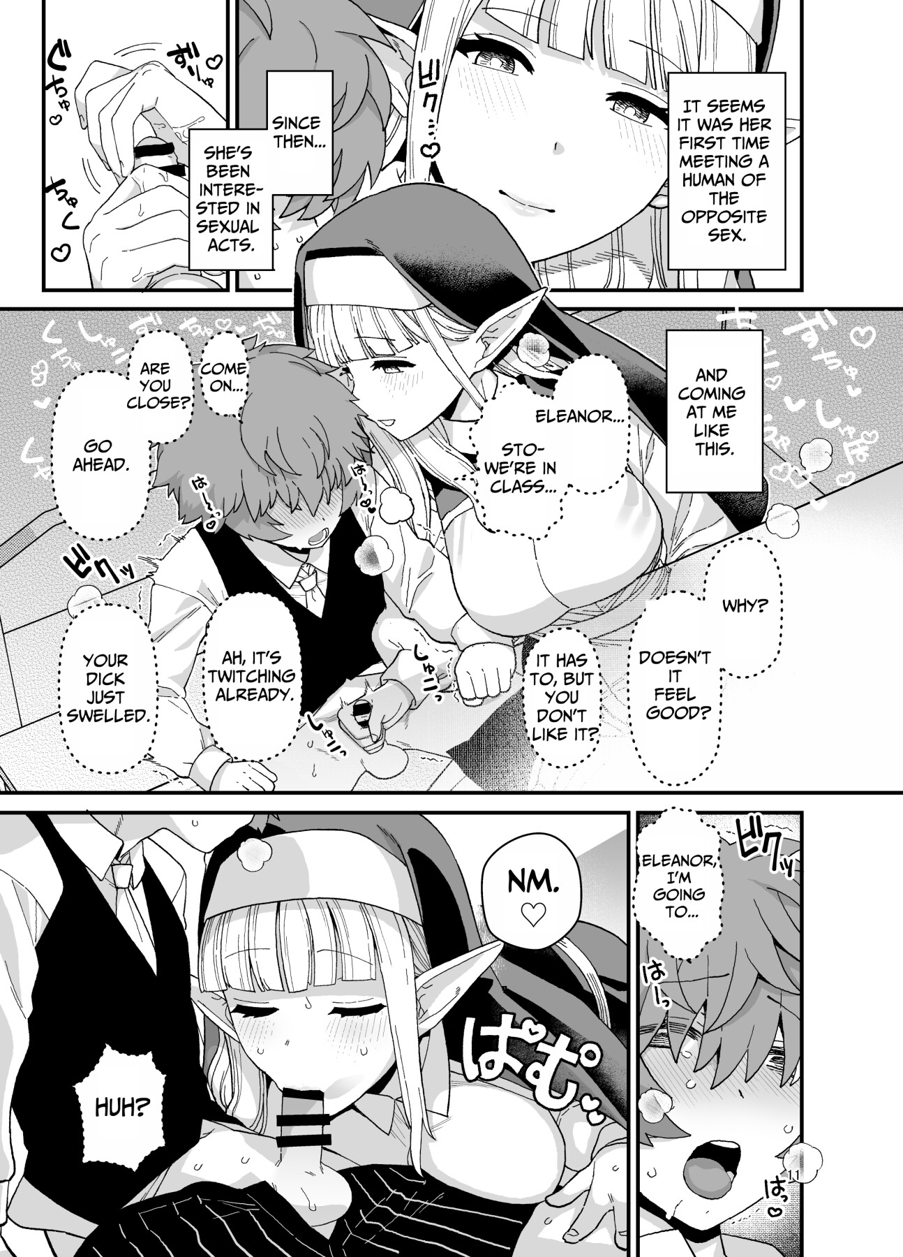 Hentai Manga Comic-Honor student of Elf Academy-Read-12